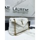 Replica YSL Saint Laurent Puffer Medium Merino-shearling Bag Black