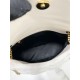 Replica YSL Saint Laurent Puffer Medium Merino-shearling Bag Black