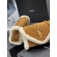 Replica YSL Saint Laurent Envelope Small Bag Suede Shearling