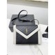 Replica YSL Saint Laurent gaby Satchel Vintage Lambskin Bag Black / White