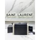 Replica YSL Saint Laurent gaby Satchel Vintage Lambskin Bag Black / White