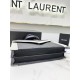 Replica YSL Saint Laurent gaby Satchel Vintage Lambskin Bag Black / White