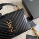 Replica YSL Saint Laurent Medium Envelope Kate Chain shoulder Bag Mix Matelasse Black Gold Fake YSL Saint Laurent Medium Envelope Kate Chain shoulder Bag Mix Matelasse Black Gold Replica
