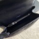 Fake YSL Saint Laurent Medium Envelope Kate Chain shoulder Bag Mix Matelasse Black Replica