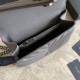 Fake YSL Saint Laurent Medium Envelope Kate Chain shoulder Bag Mix Matelasse Gray Replica
