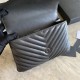 Replica YSL Saint Laurent Medium Envelope Kate Chain shoulder Bag Mix Matelasse Gray