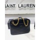 Fake YSL Saint Laurent Le Maillon Small Chain Bag Black Replica