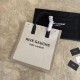 Replica YSL Saint Laurent rive gauche shopping bag White