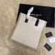 Replica YSL Saint Laurent rive gauche shopping bag White
