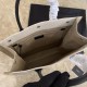 Replica YSL Saint Laurent rive gauche shopping bag White
