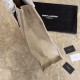 Replica YSL Saint Laurent rive gauche shopping bag White