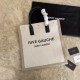 Replica YSL Saint Laurent rive gauche shopping bag White