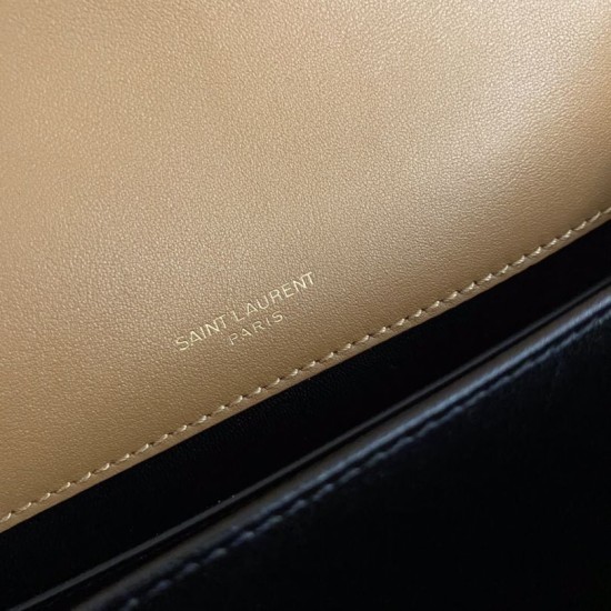 Replica YSL Saint Laurent Solferino Medium Satchel Bag Brown