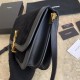 Replica YSL Saint Laurent Solferino Medium Satchel Bag Black