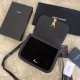 Replica YSL Saint Laurent Solferino Medium Satchel Bag Black