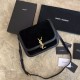 Replica YSL Saint Laurent Solferino Medium Satchel Bag Black