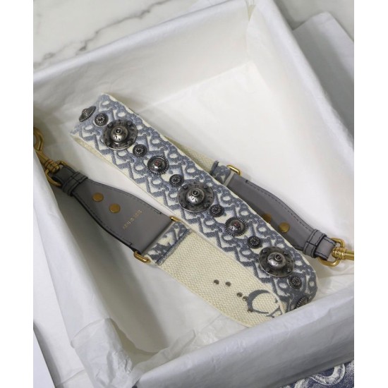 Replica Christian Dior Canvas Strap Gray