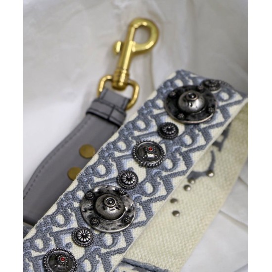Replica Christian Dior Canvas Strap Gray