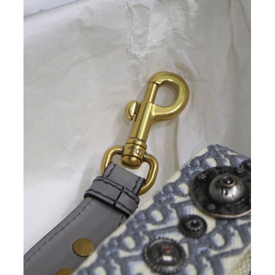 Replica Christian Dior Canvas Strap Gray