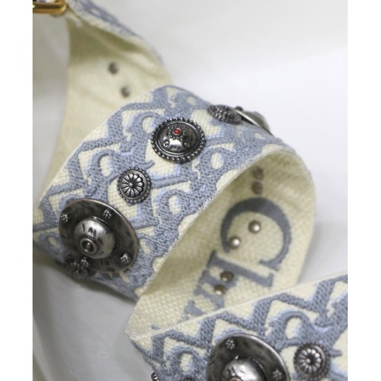 Replica Christian Dior Canvas Strap Gray