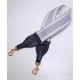Fake Christian Dior 'Christian Dior' Embroidered Strap Gray Replica