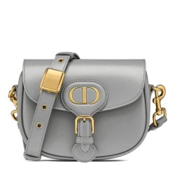 Replica Christian Dior Small Dior Bobby Bag Gray