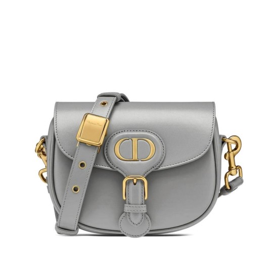 Replica Christian Dior Small Dior Bobby Bag Gray