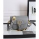 Replica Christian Dior Small Dior Bobby Bag Gray