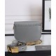 Replica Christian Dior Small Dior Bobby Bag Gray