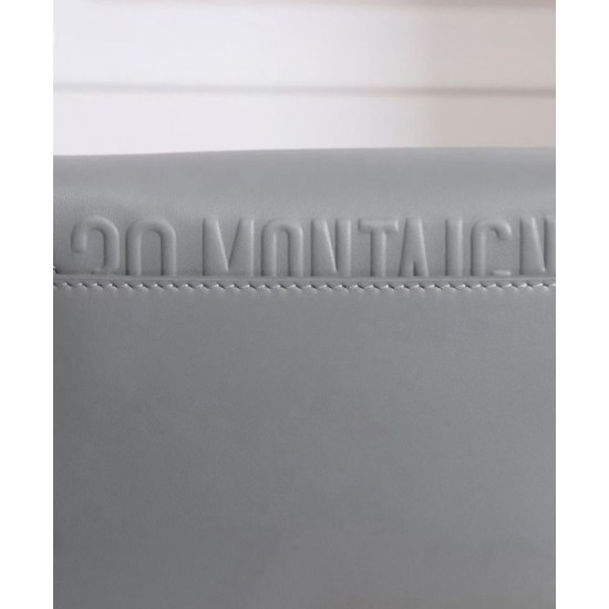 Replica Christian Dior Small Dior Bobby Bag Gray