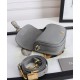 Replica Christian Dior Small Dior Bobby Bag Gray