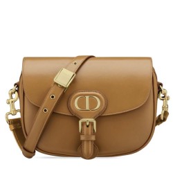 Fake Christian Dior Medium Dior Bobby Bag Coffee Replica