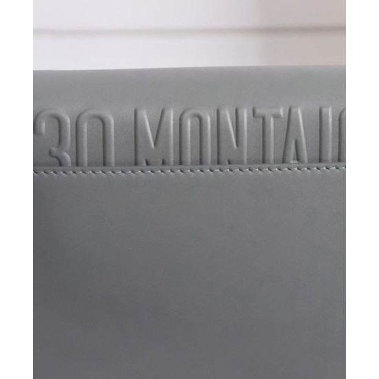 Replica Christian Dior Medium Dior Bobby Bag Gray