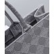 Replica Christian Dior Cannage Embroidery Dior Book Tote Bag Gray