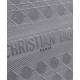 Replica Christian Dior Cannage Embroidery Dior Book Tote Bag Gray
