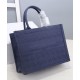 Replica Christian Dior Small Dior Book Tote Bag Dark Blue