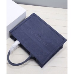 Replica Christian Dior Small Dior Book Tote Bag Dark Blue Replica Christian Dior Small Dior Book Tote Bag Dark Blue