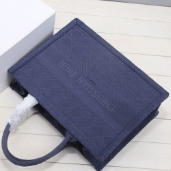 Replica Christian Dior Small Dior Book Tote Bag Dark Blue Replica Christian Dior Small Dior Book Tote Bag Dark Blue
