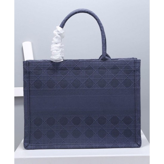 Replica Christian Dior Small Dior Book Tote Bag Dark Blue