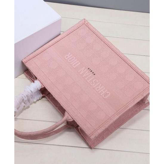 Fake Christian Dior Small Dior Book Tote Bag Pink Replica