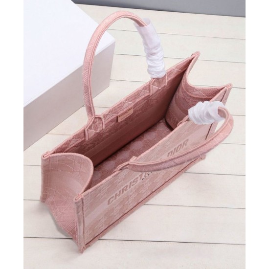 Fake Christian Dior Small Dior Book Tote Bag Pink Replica