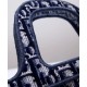 Replica Christian Dior Mini Dior Book Tote Dark Blue