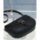 Fake Christian Dior Medium Dior Bobby Bag Black Replica Replica Christian Dior Medium Dior Bobby Bag Black