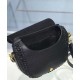 Fake Christian Dior Medium Dior Bobby Bag Black Replica Replica Christian Dior Medium Dior Bobby Bag Black