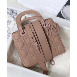 Replica Christian Dior Lady Dior My Abcdior Bag Apricot
