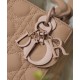 Replica Christian Dior Lady Dior My Abcdior Bag Apricot