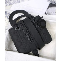 Replica Christian Dior Lady Dior My Abcdior Bag Black