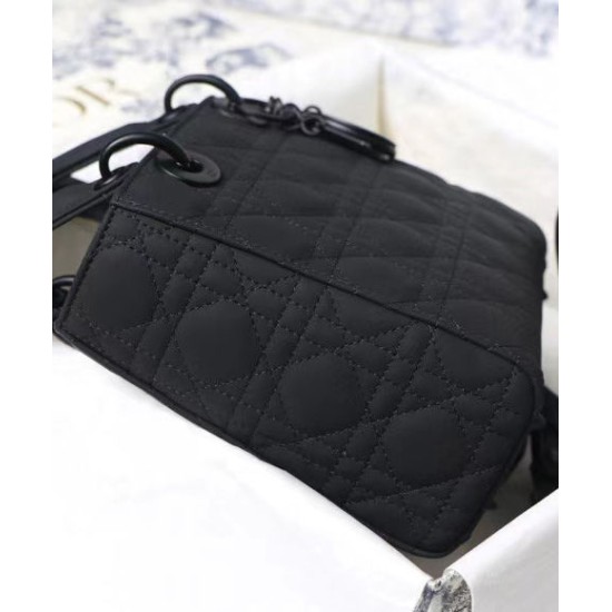 Replica Christian Dior Lady Dior My Abcdior Bag Black