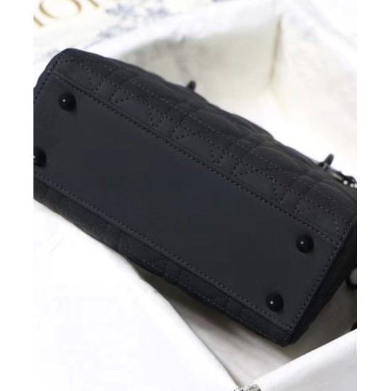 Replica Christian Dior Lady Dior My Abcdior Bag Black