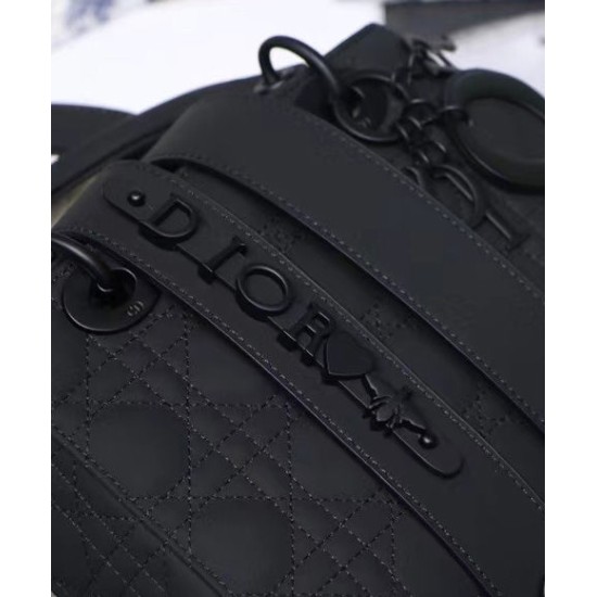 Replica Christian Dior Lady Dior My Abcdior Bag Black